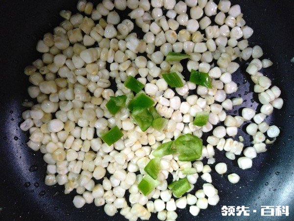 青椒炒玉米粒怎么做好吃